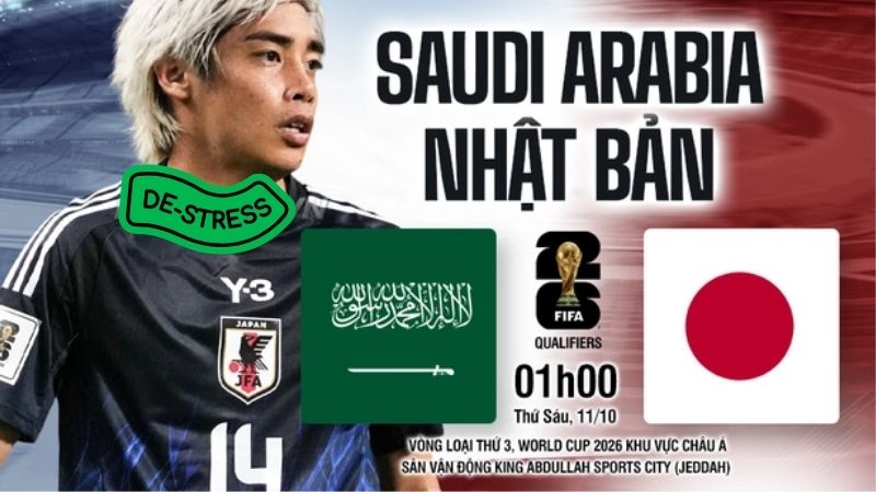 Nhận định Saudi Arabia vs Nhật Bản (01h00 ngày 11/10): Kịch bản cũ có lặp lại?